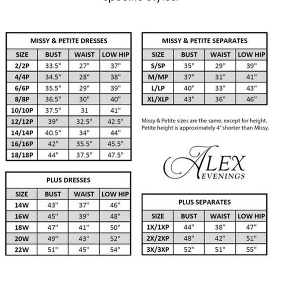 ALEX EVENINGS Short Embroidered Sequin Lace Cocktail Dress Rose Gold - Sz 4 NWT - Picture 9 of 9